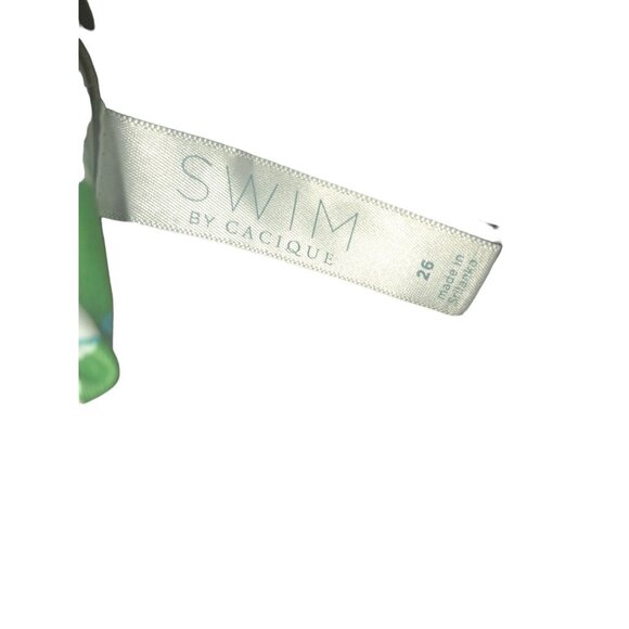 Swim by Cacique Bikini Bottoms Floral Lane Bryant High Waist Plus Size 26 - Picture 4 of 5